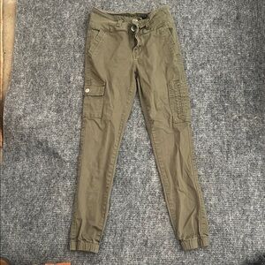 Olive Green Cargo Pants